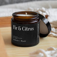 Load image into Gallery viewer, Fir & Citrus 8oz Candle
