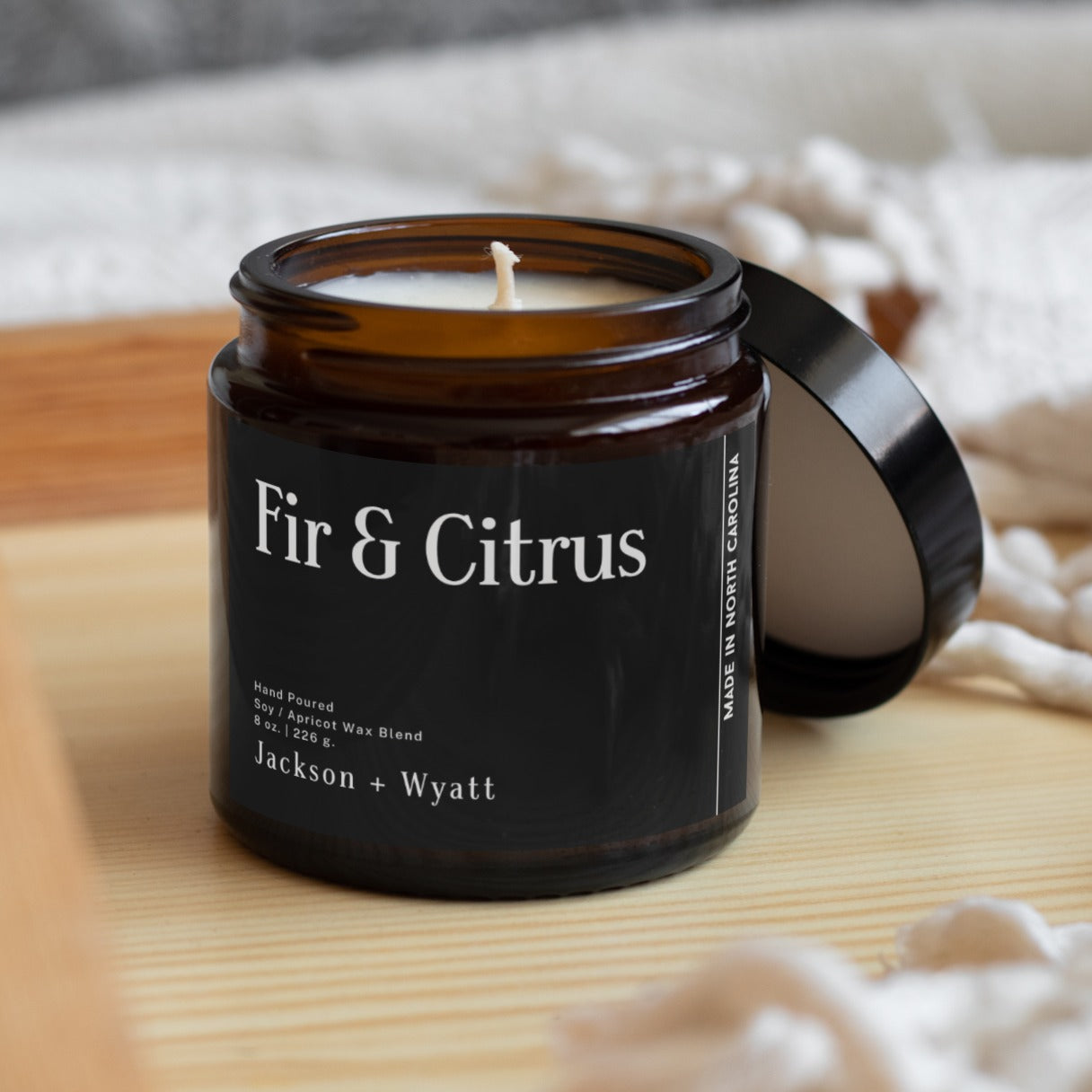 Fir & Citrus 8oz Candle