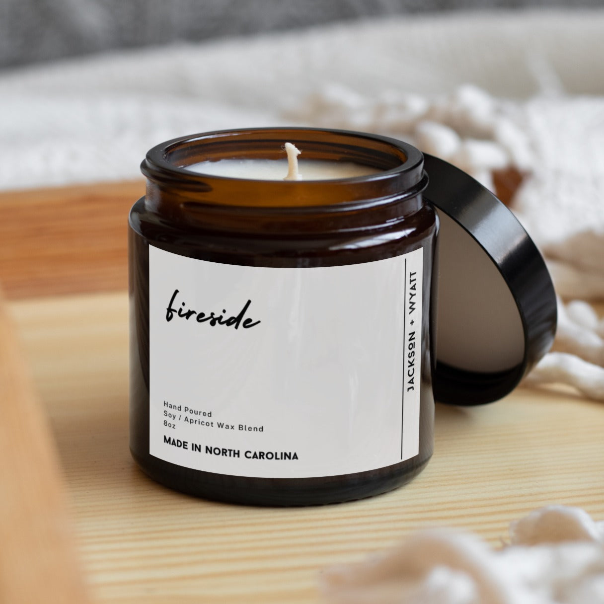 Fireside 8oz Candle