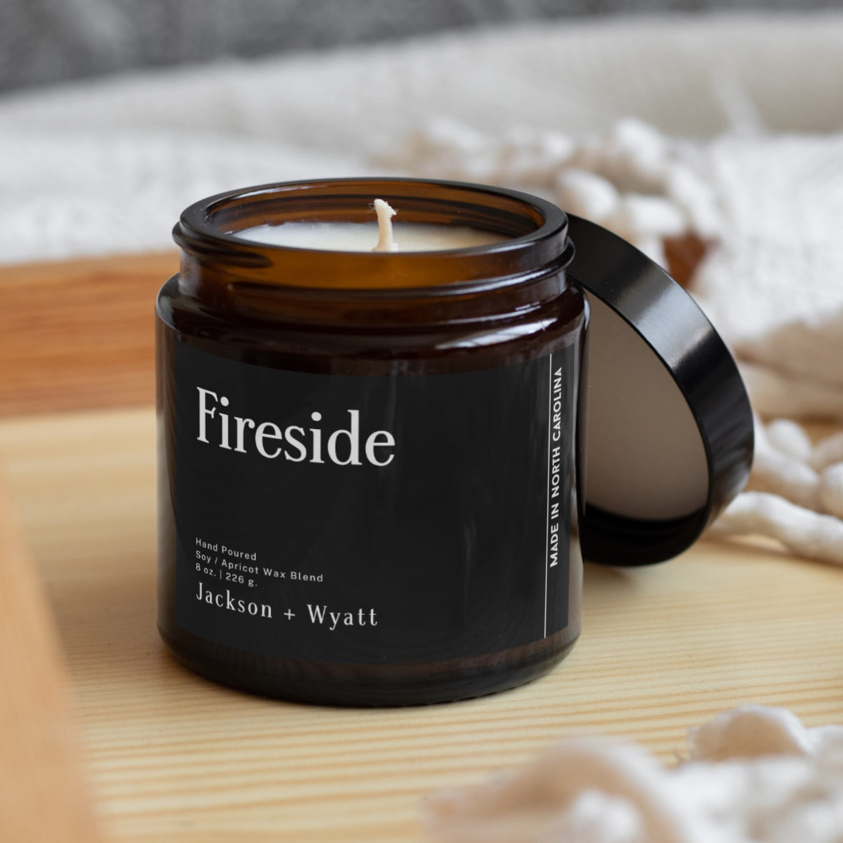 Fireside 8oz Candle