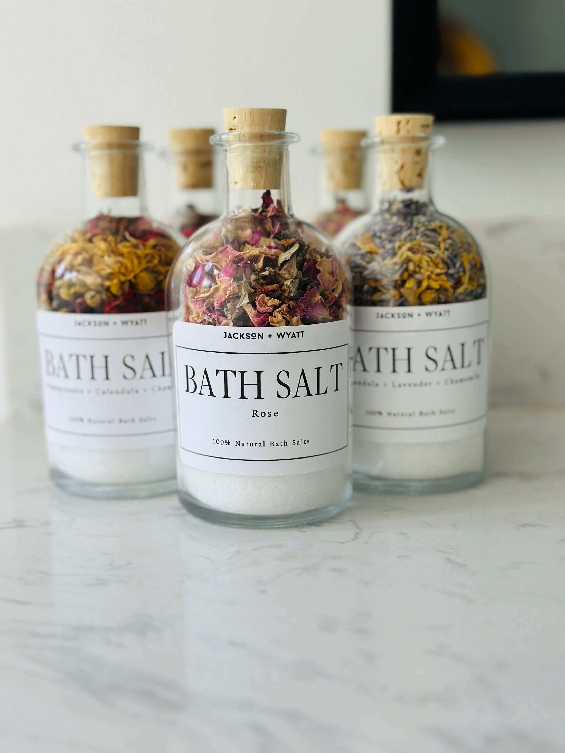 Calendula + Lavender + Chamomile Bath Salts