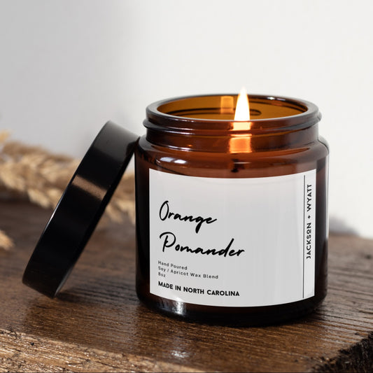 Orange Pomander 8oz Candle