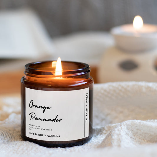 Orange Pomander 8oz Candle