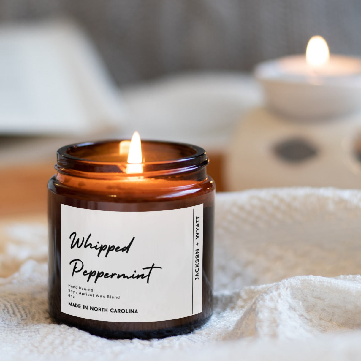 Whipped Peppermint 8oz Candle