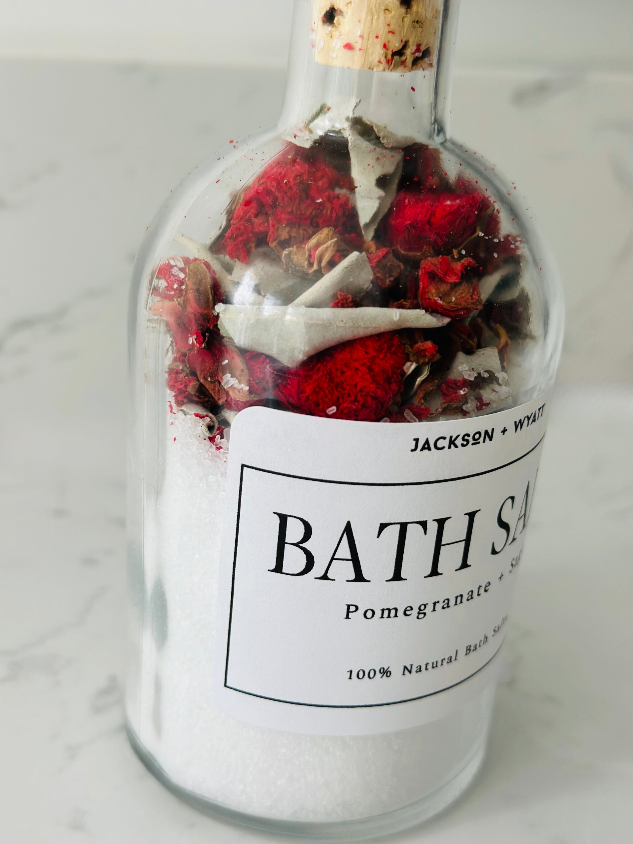 Pomegranate + Sage Bath Salts