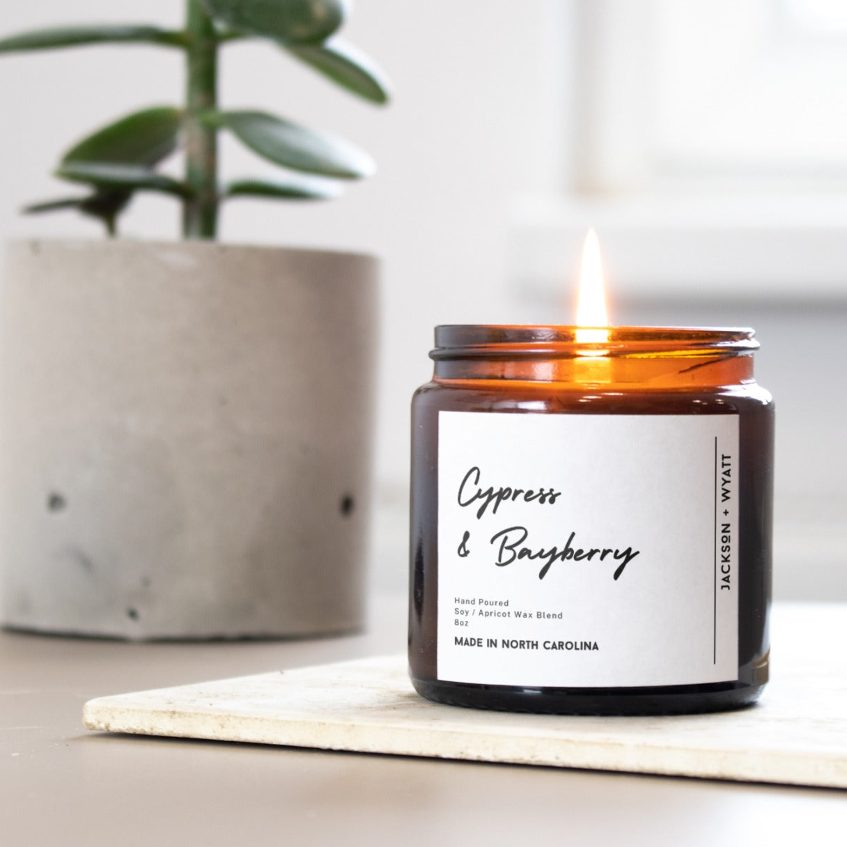 Cypress & Bayberry 8oz Candle