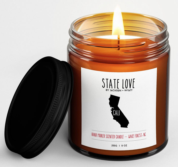 California State Love Candle - Jackson and Wyatt, Inc