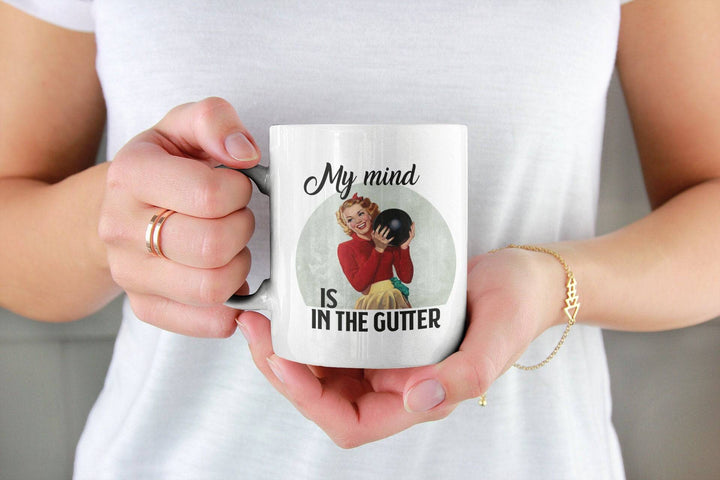 Funny Mugs Coffee Mug Ceramic Mug Gifts for Mom Gift for her Mother's Day  Gift funny coffee mug handmade vintage my mind is in the gutter